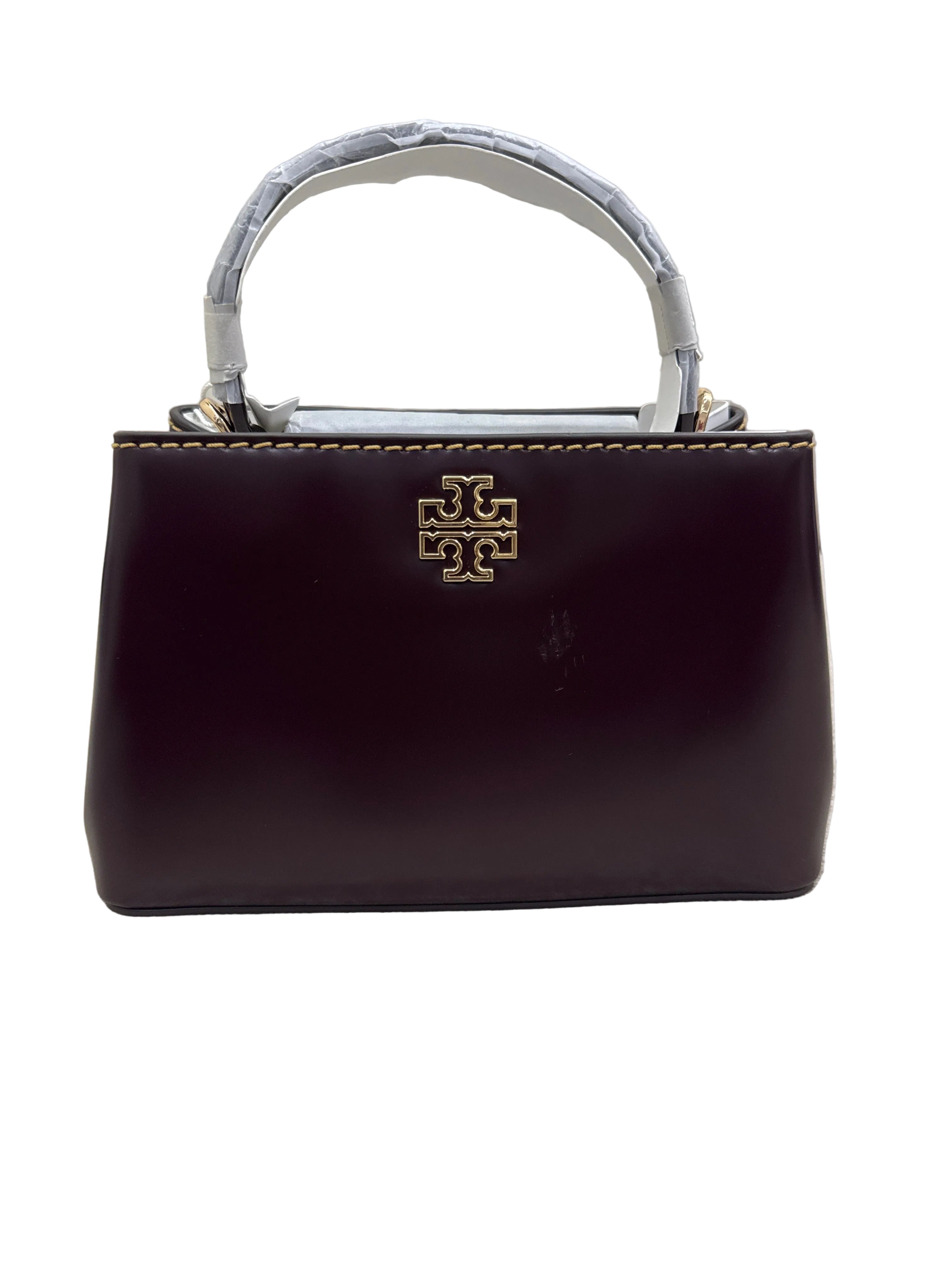 Tory Burch Britten Mini Satchel — Tempranillo 162831