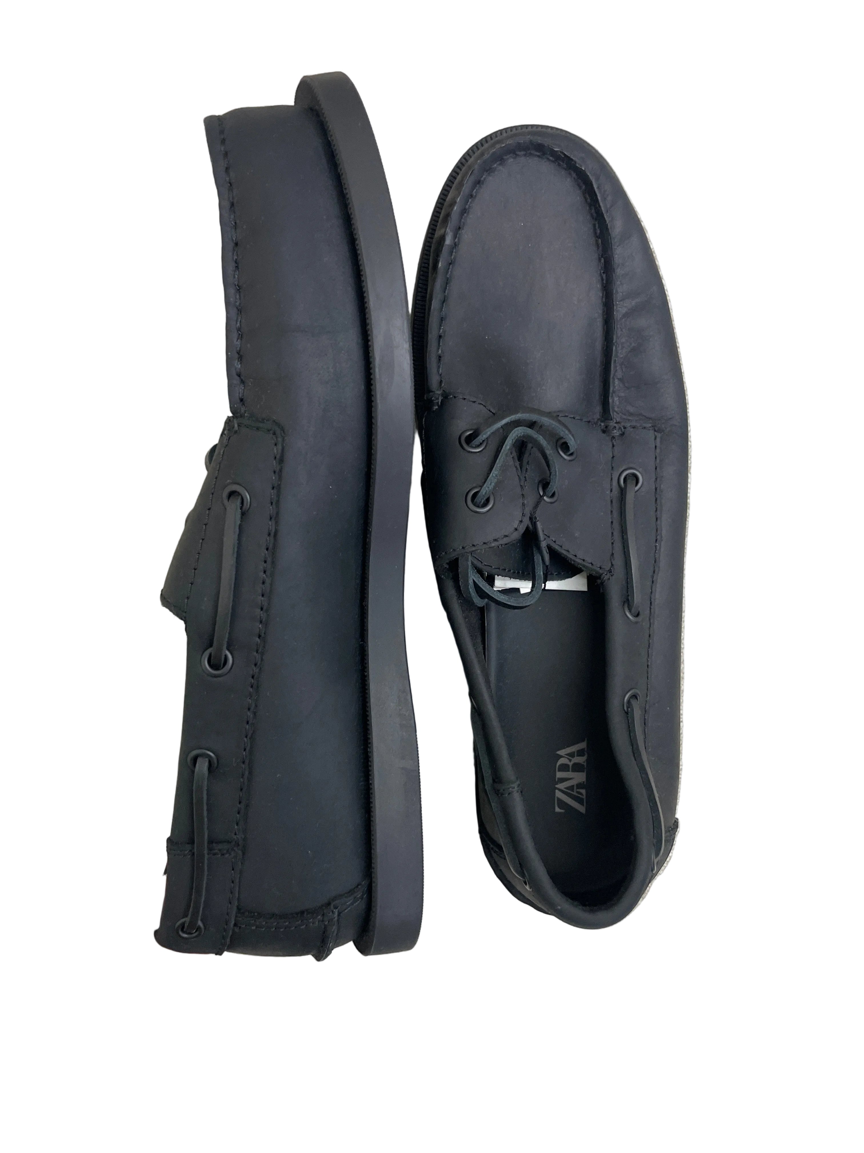 Zara Leather Boat