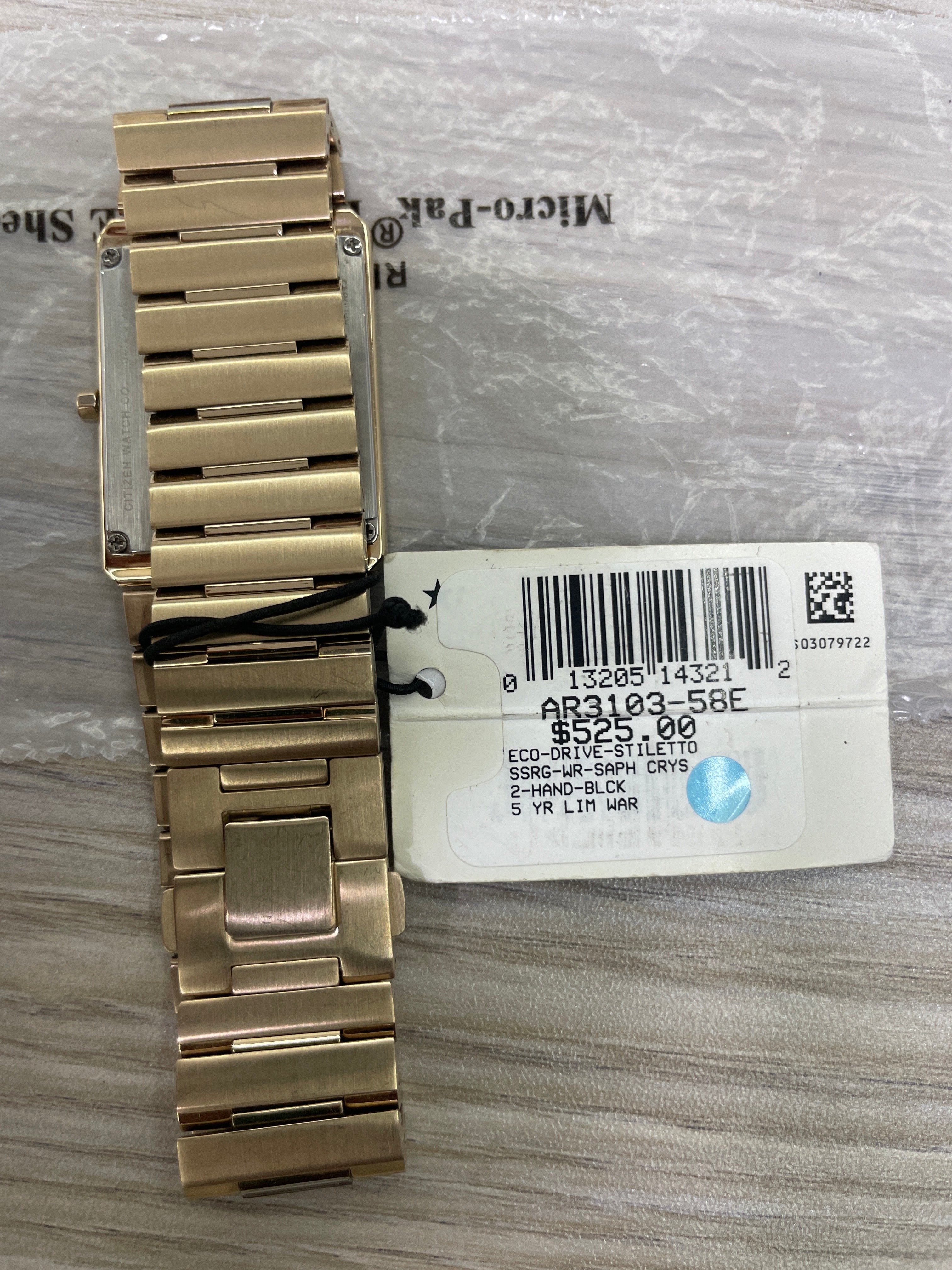 Citizen Men’s Stiletto Eco-Drive Watch