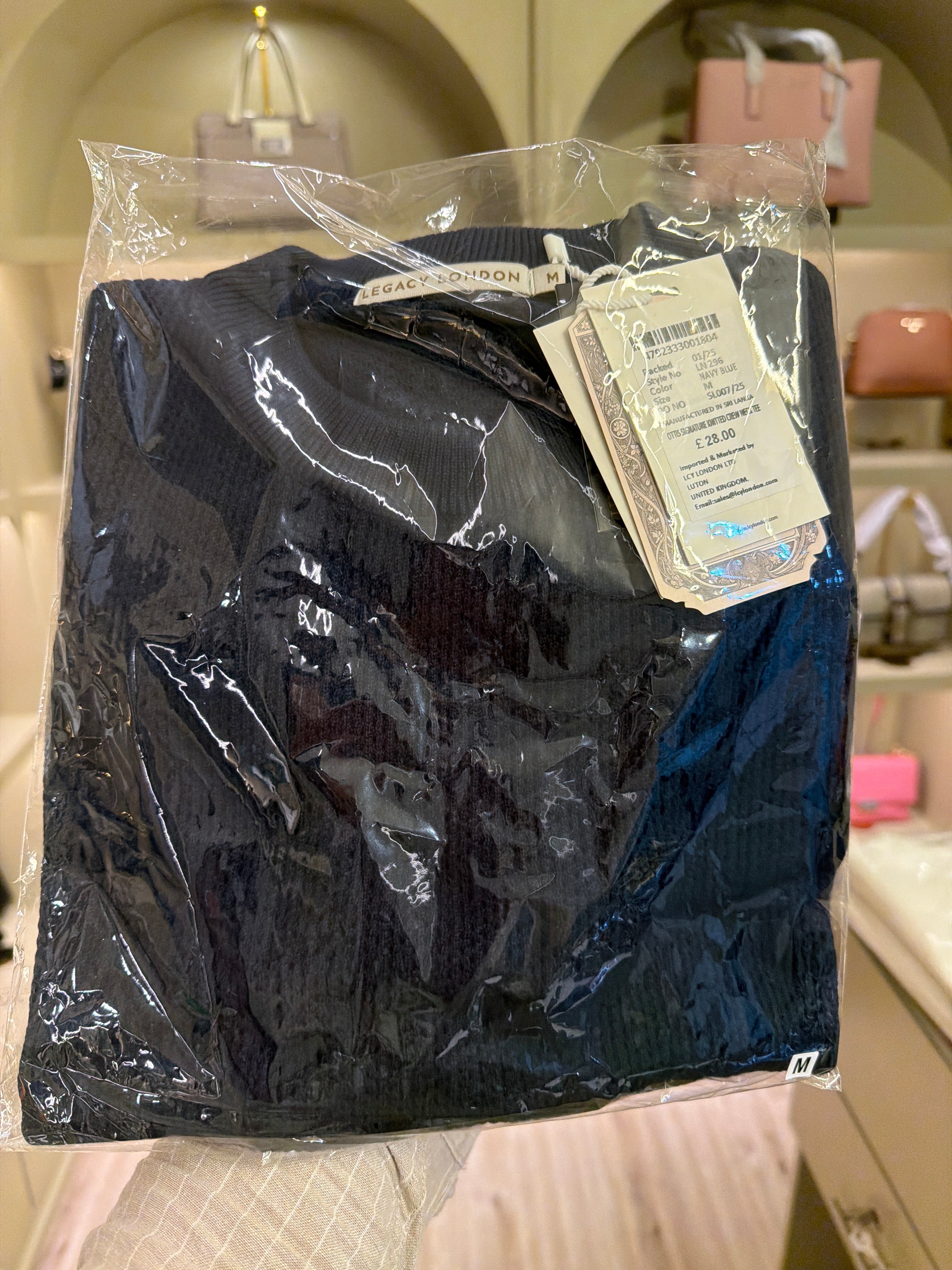 LCY Ottis Signature Knitted Crew Neck Tee