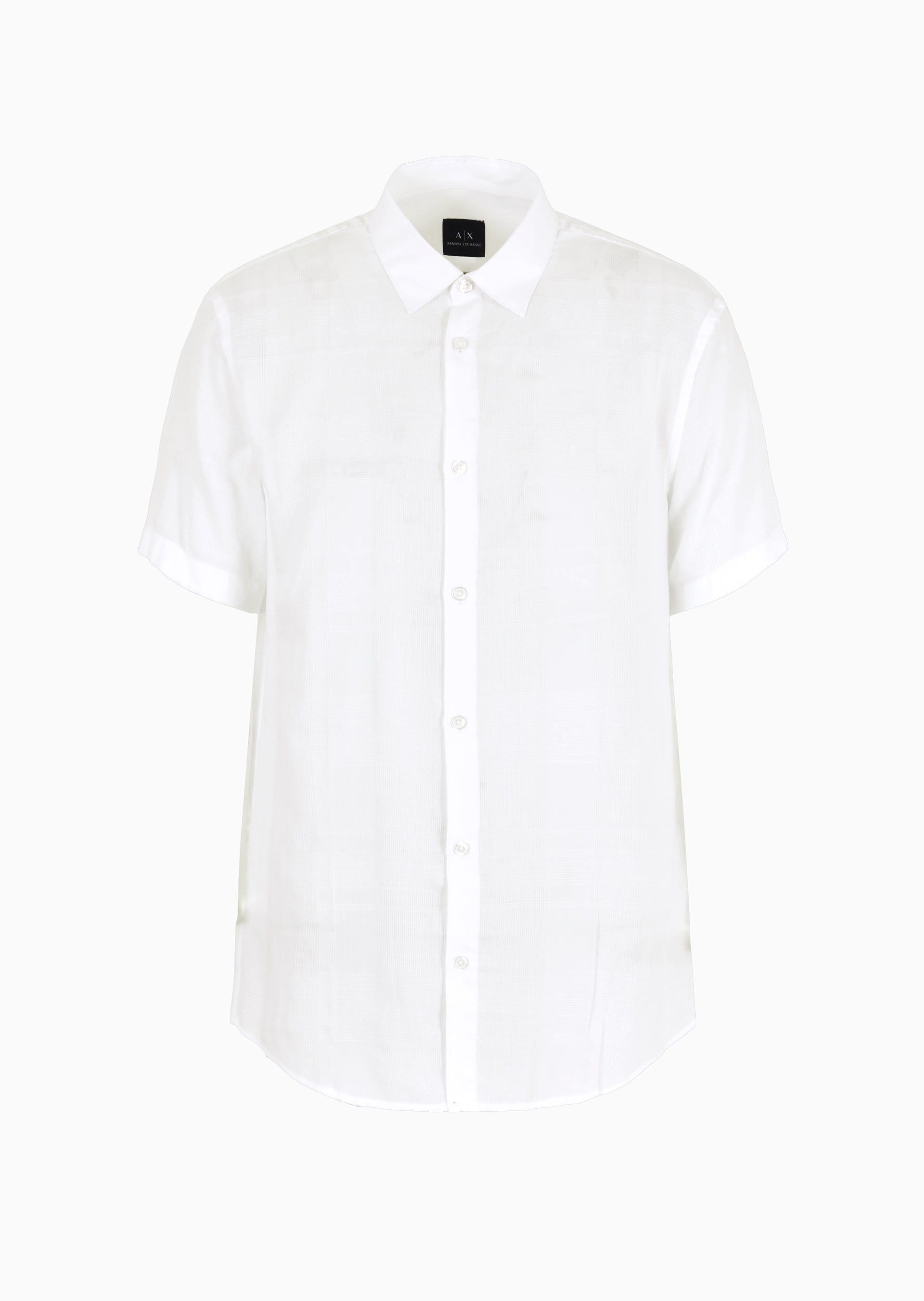 A/X Classic White Regular Fit Cotton Shirt L