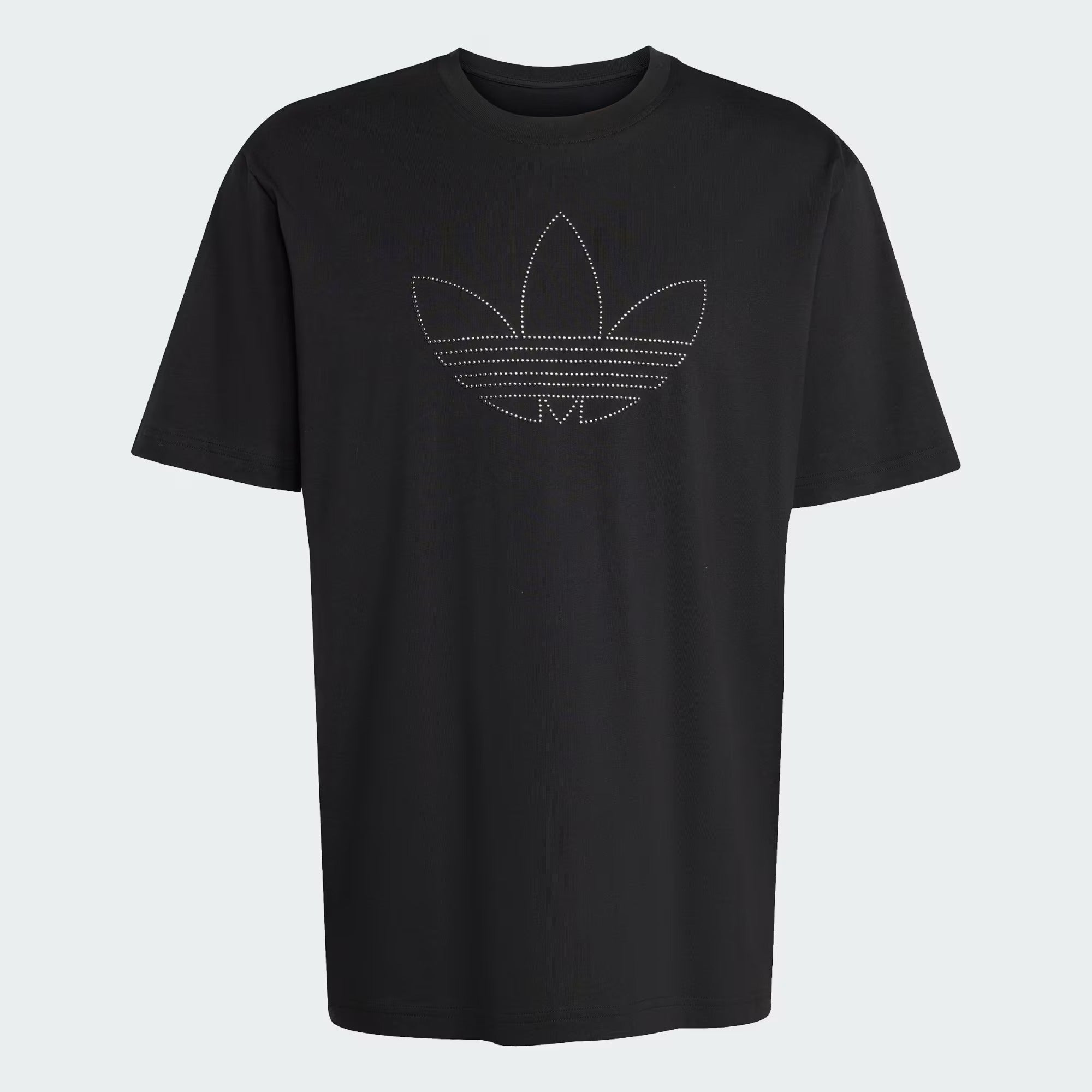 Adidas Originals Studded Tee in black cotton