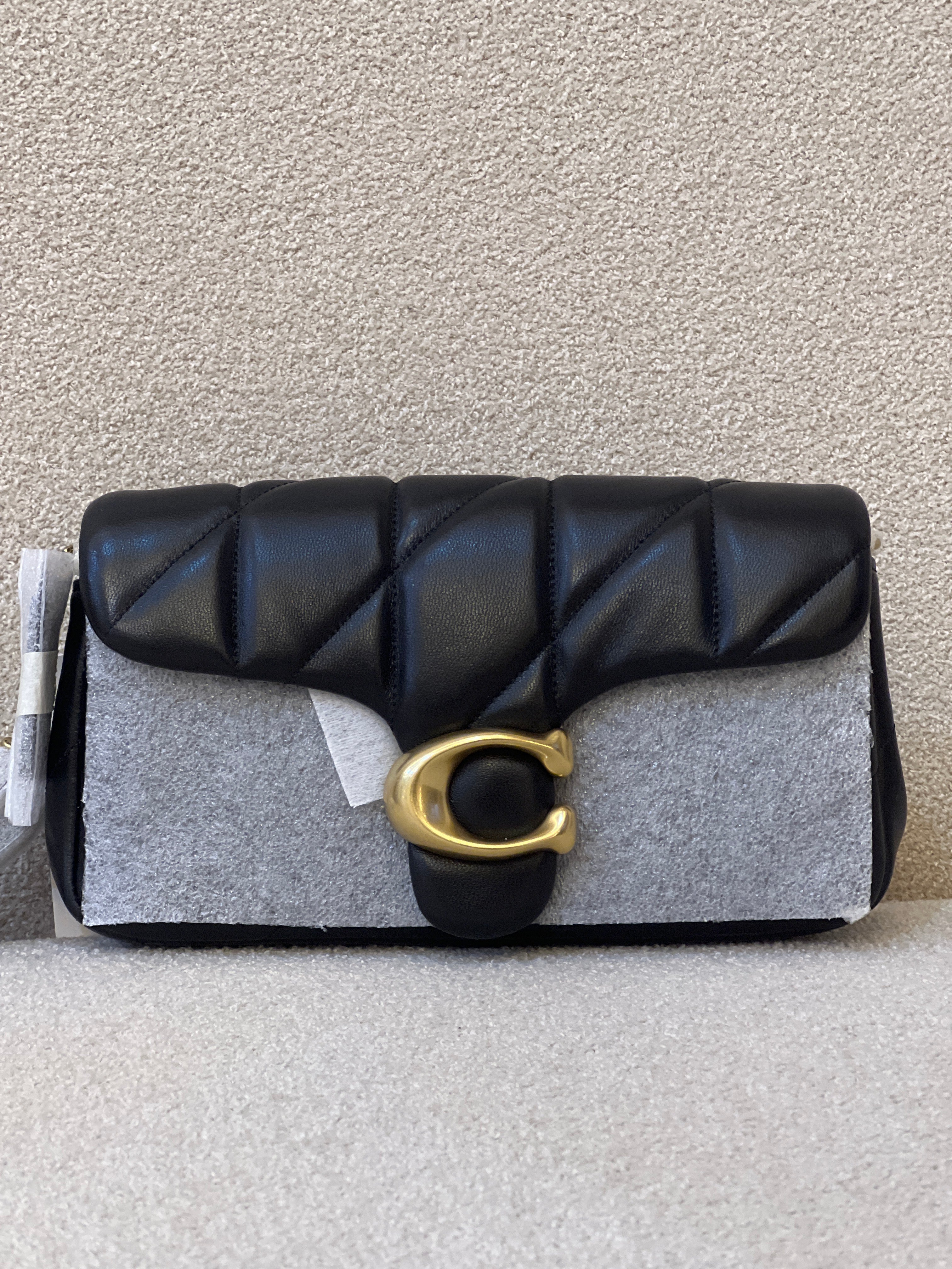 Coach Tabby Chain Crossbody Bag 19 with Quilting