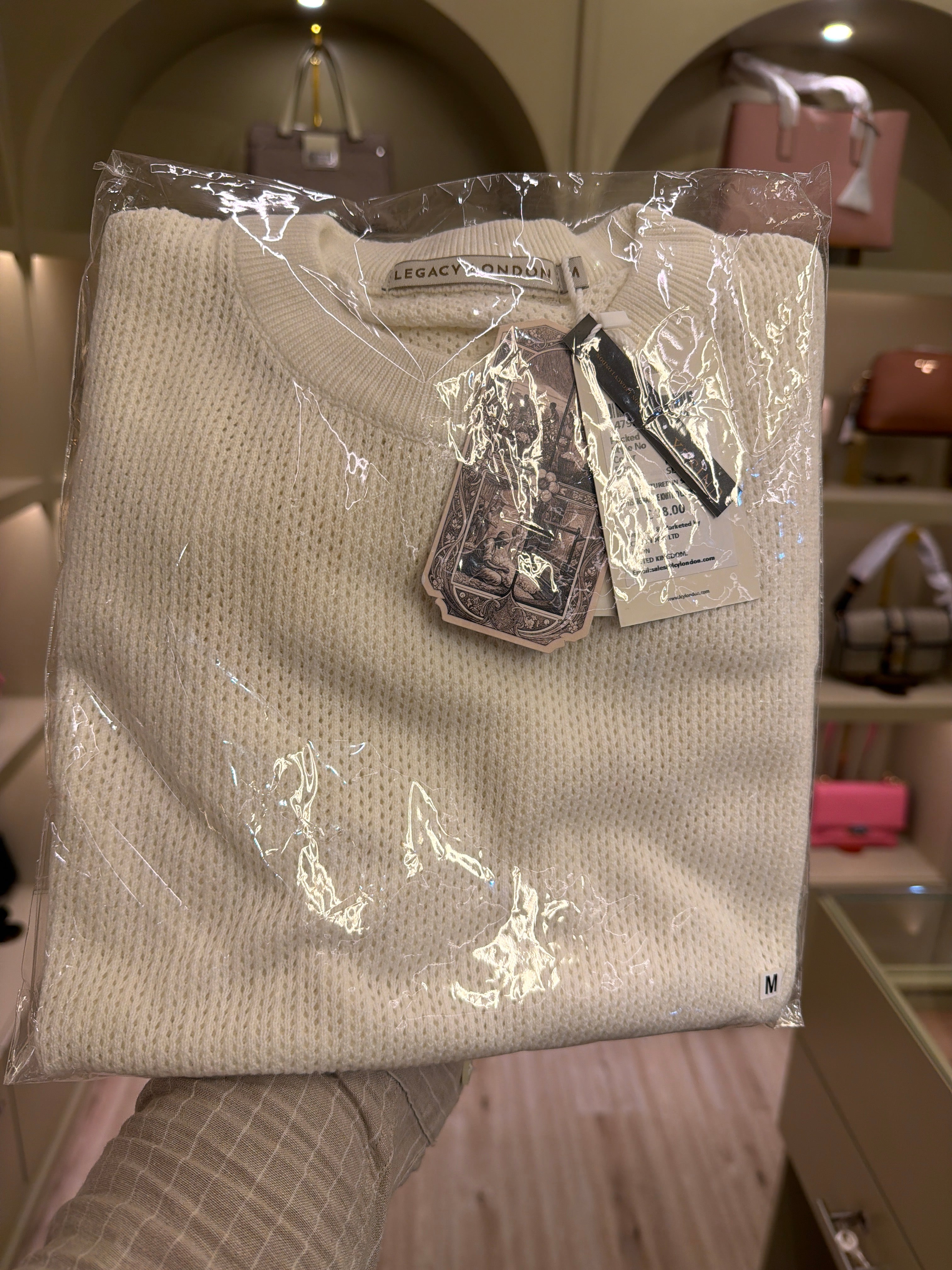 LCY Ottis Signature Knitted Crew Neck Tee