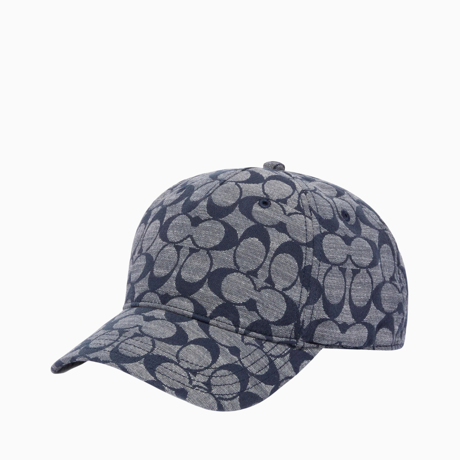 Coach Signature Chambray Baseball Hat