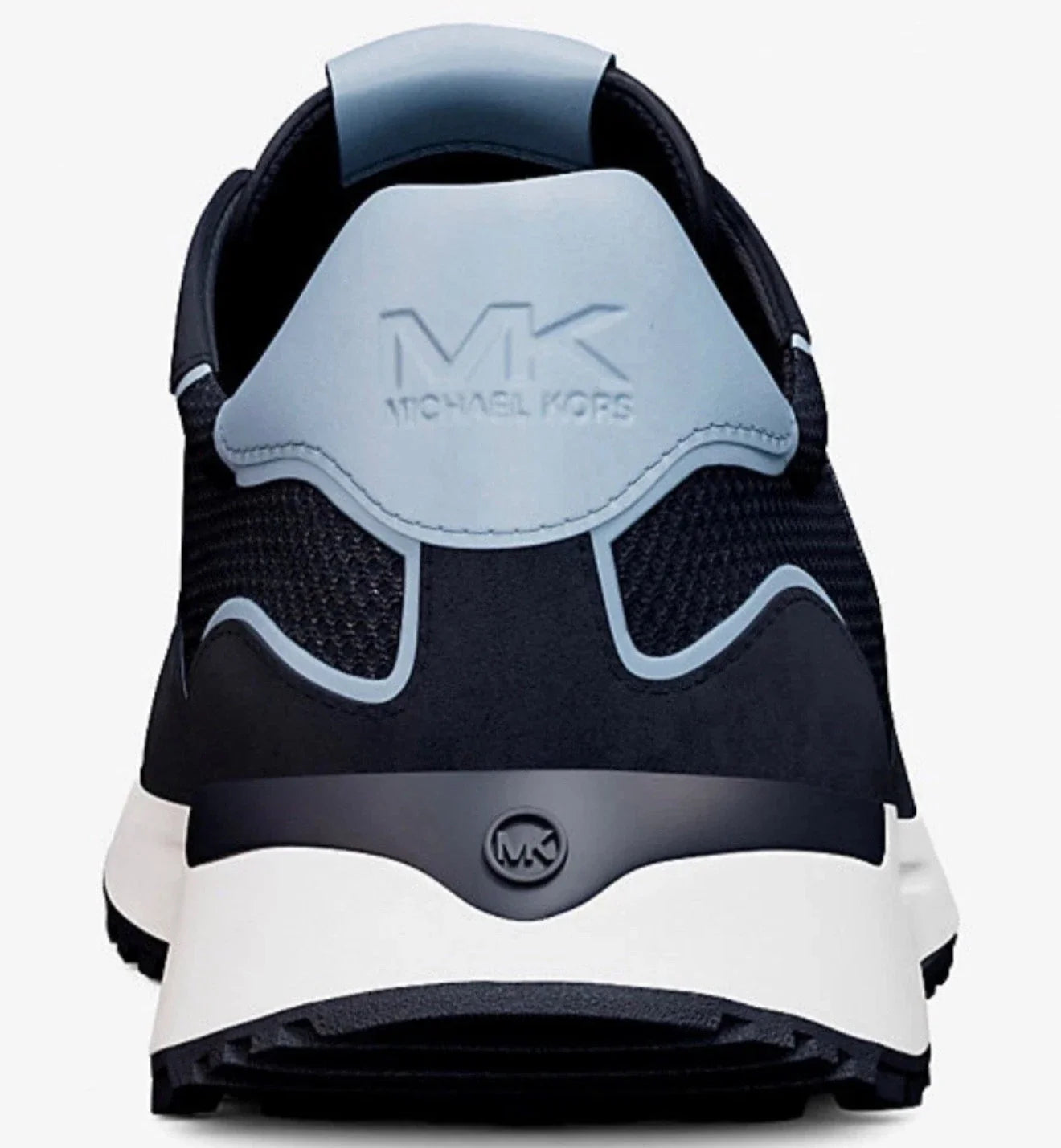Michael Kors Dax Leather Slip-On Sneaker — Navy