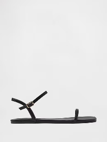Gap Factory Vegan-Leather Strappy Sandals