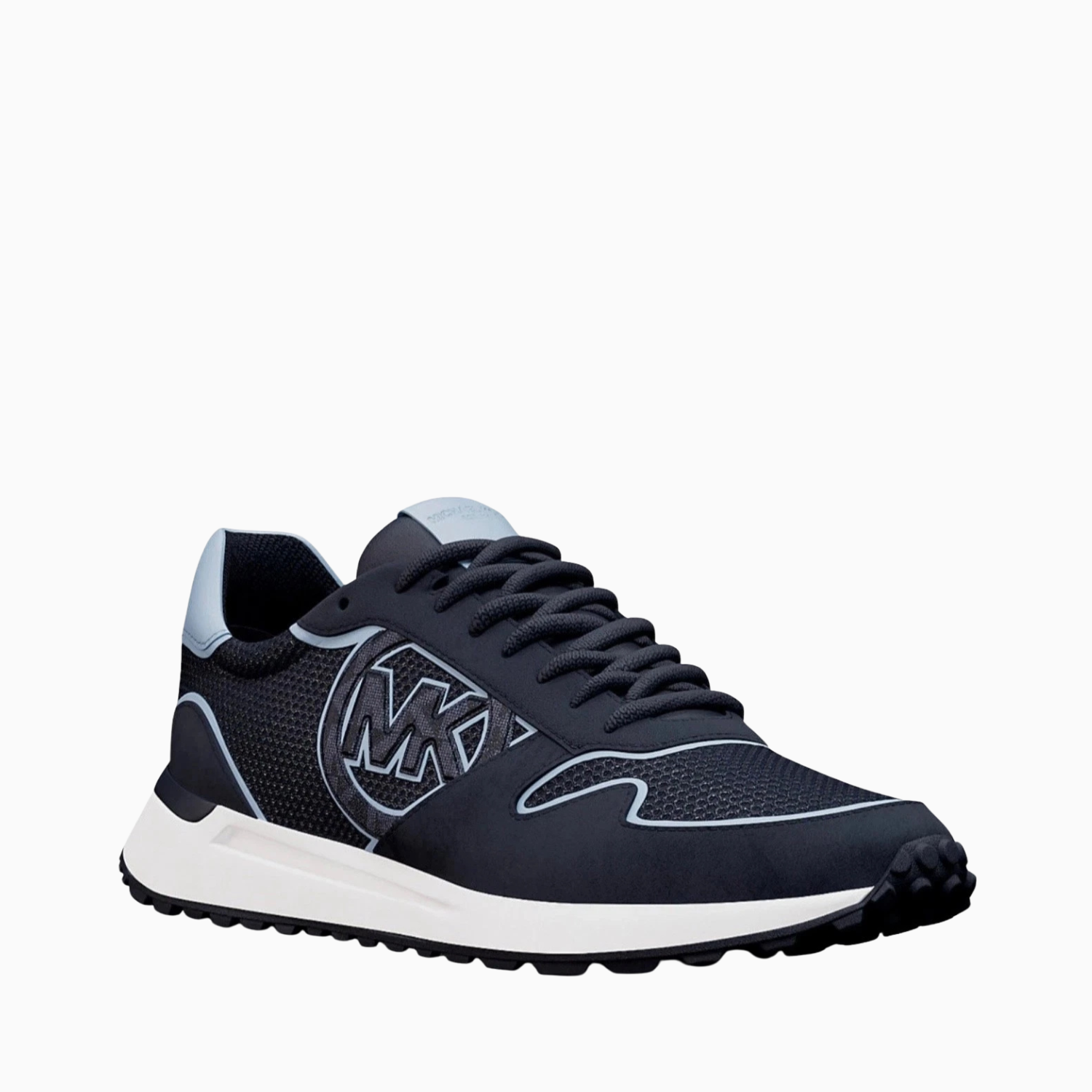 Michael Kors Dax Leather Slip-On Sneaker — Navy
