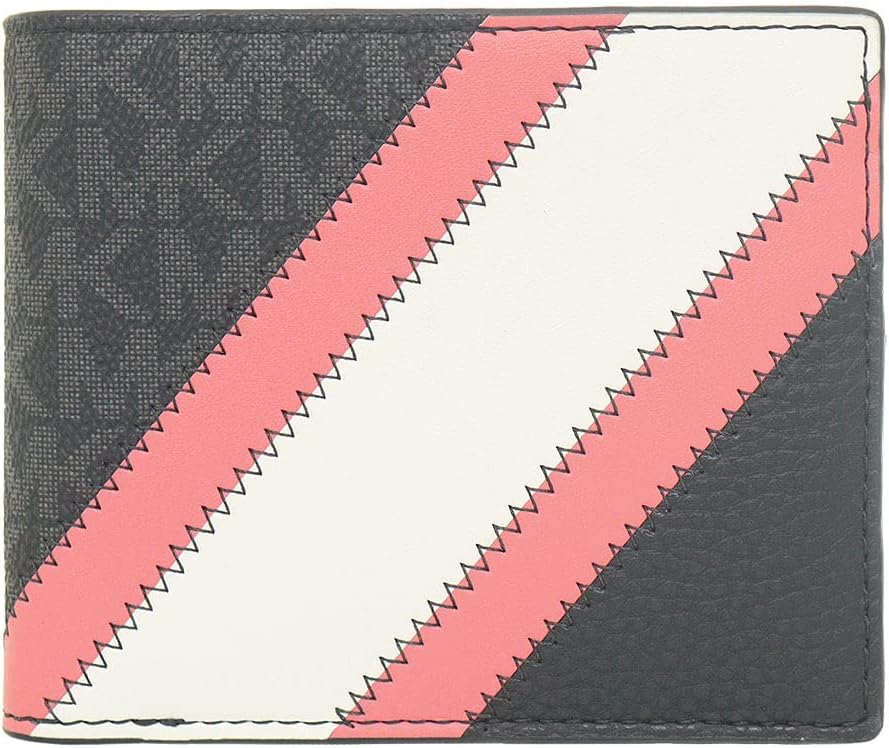 Michael Kors Cooper Logo Zip-Around Wallet — Pink
