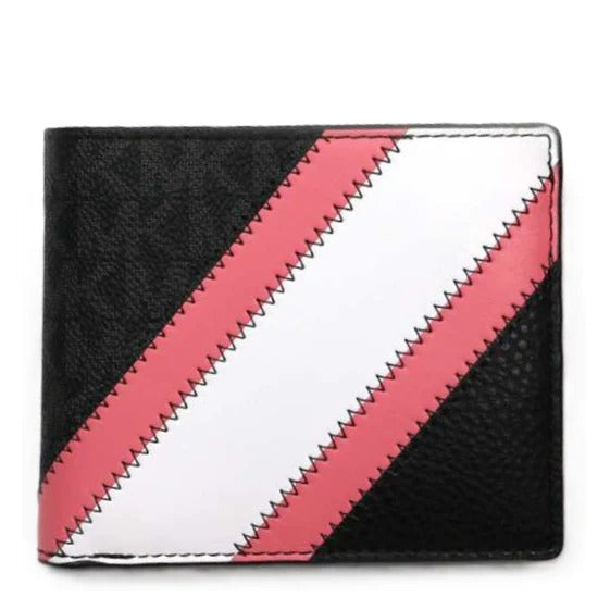 Michael Kors Cooper Logo Zip-Around Wallet — Pink