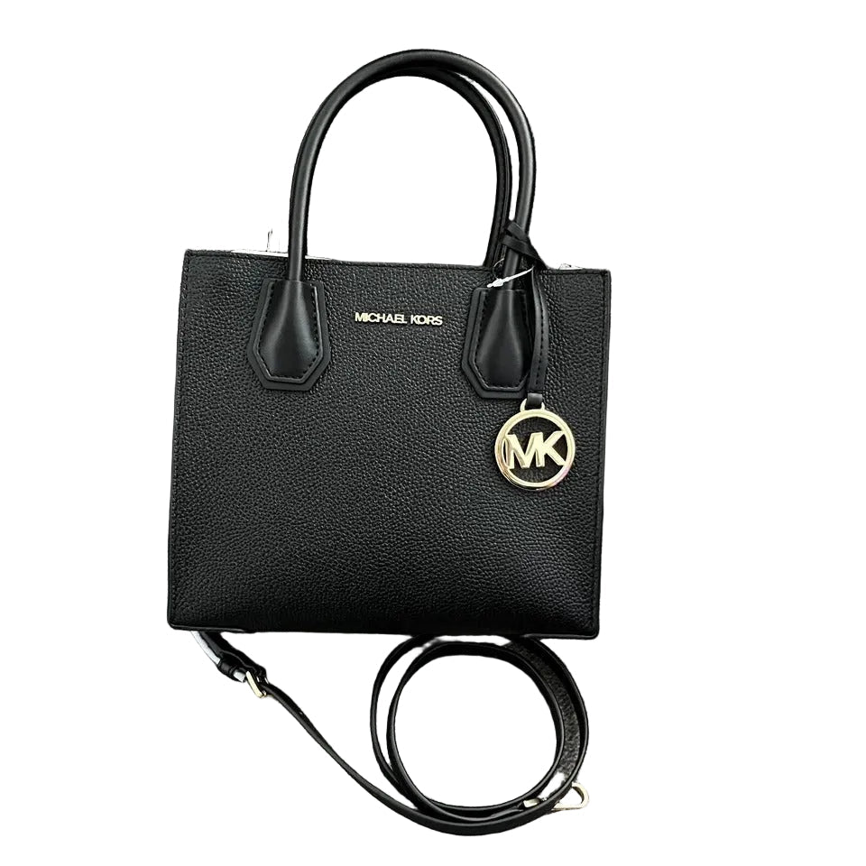 Michael Kors Mercer Medium Pebbled Leather Crossbody Bag