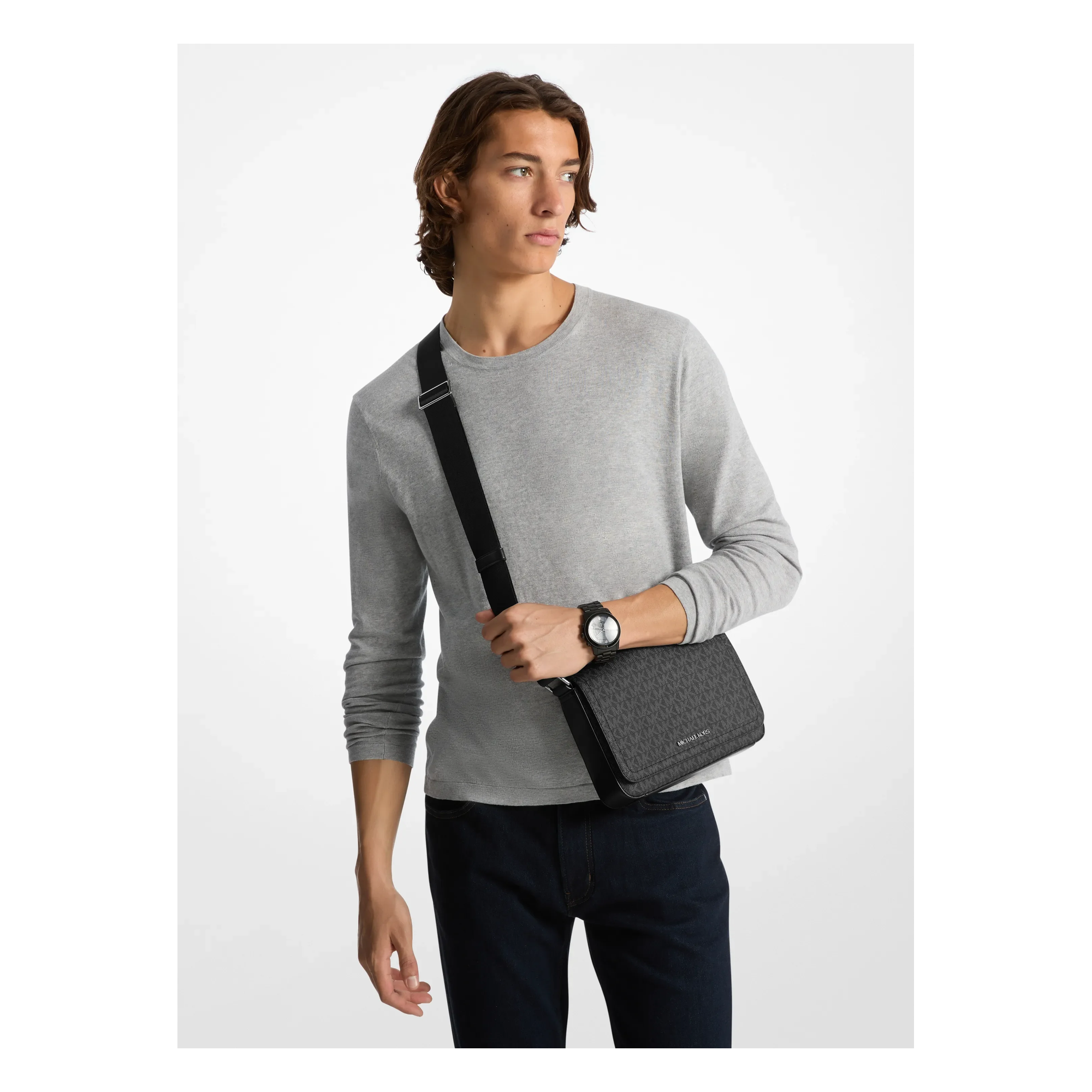 Lavishloft Official Repair Pending Batch 18 Row 121 — Michael Kors Cooper Mini Signature Logo Crossbody Bag With Pouch — image 3