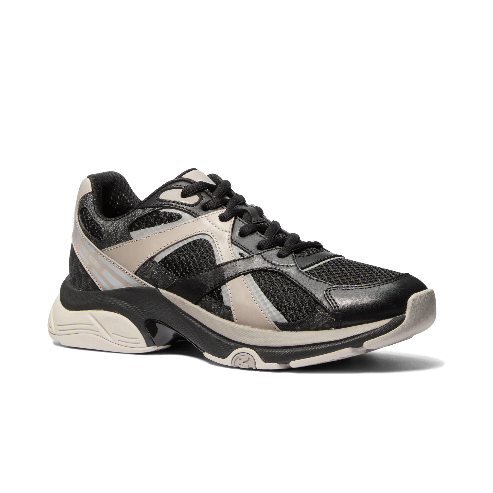 Lavishloft Official Repair Pending Batch 6 Row 133 — Michael Kors Leo Mixed Media Trainer — image 1