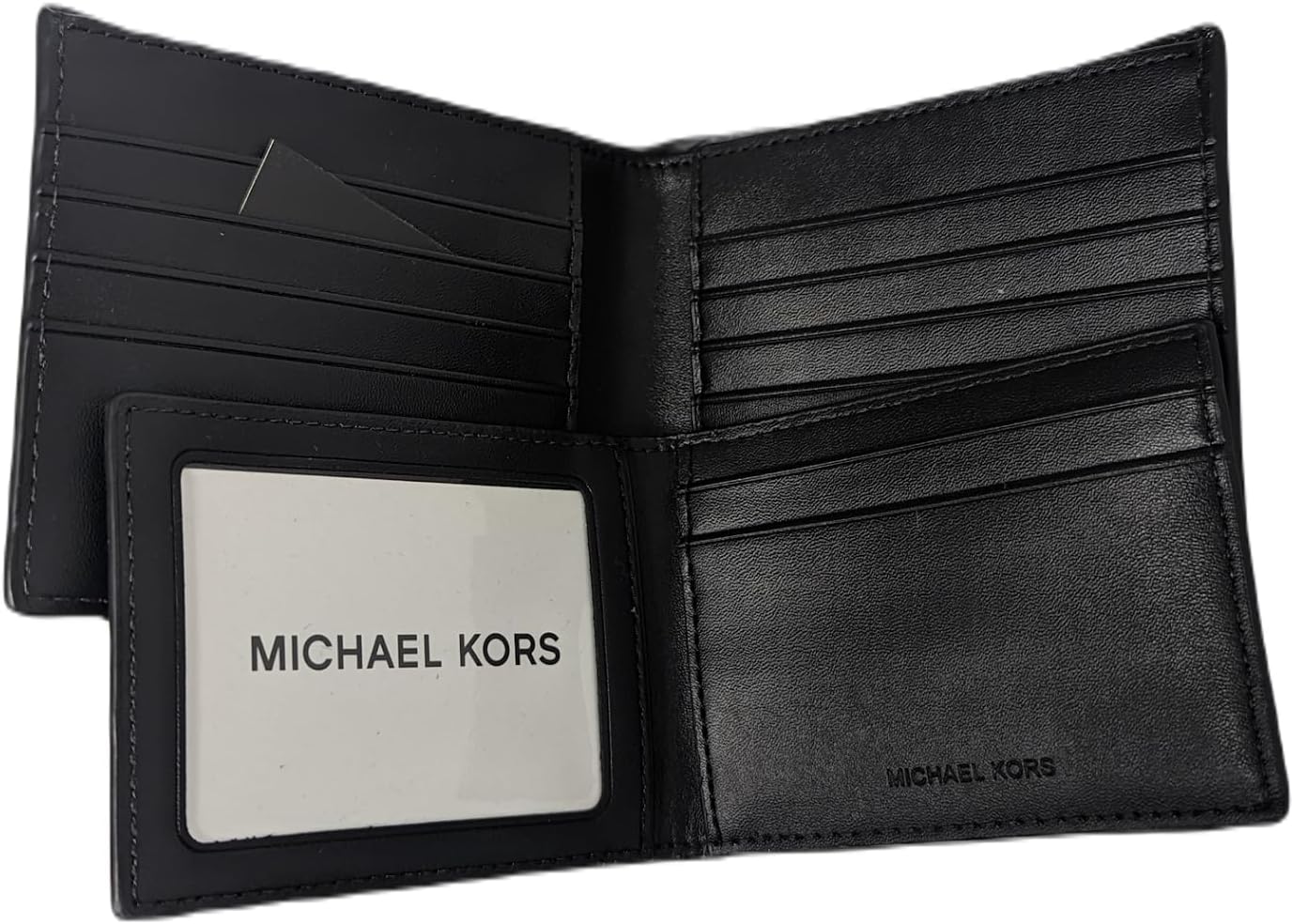 Michael Kors Men's Gifting MK PVC Signature Wallet, khaki, Casual