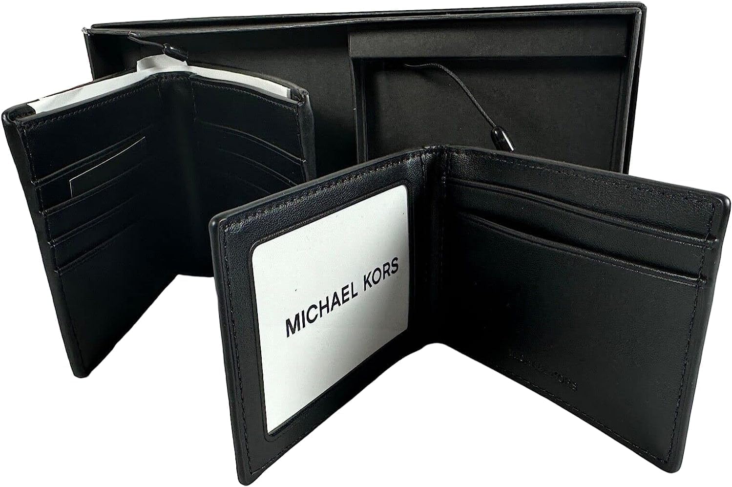 Michael Kors Men's Gifting MK PVC Signature Wallet, khaki, Casual