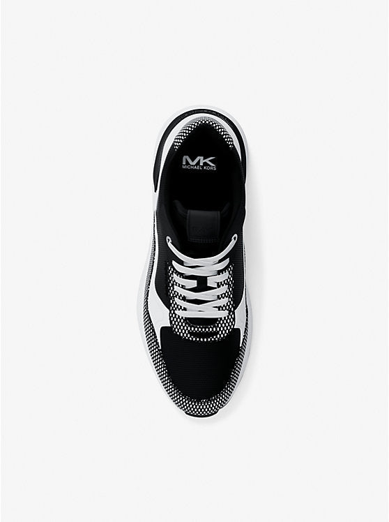 Michael Kors Trevor Mixed-Media Trainer
