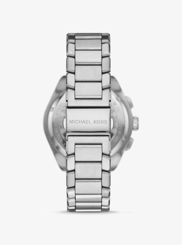 Michael Kors Oversized Accelerator 2.0 Silver-Tone Watch — Two Tone
