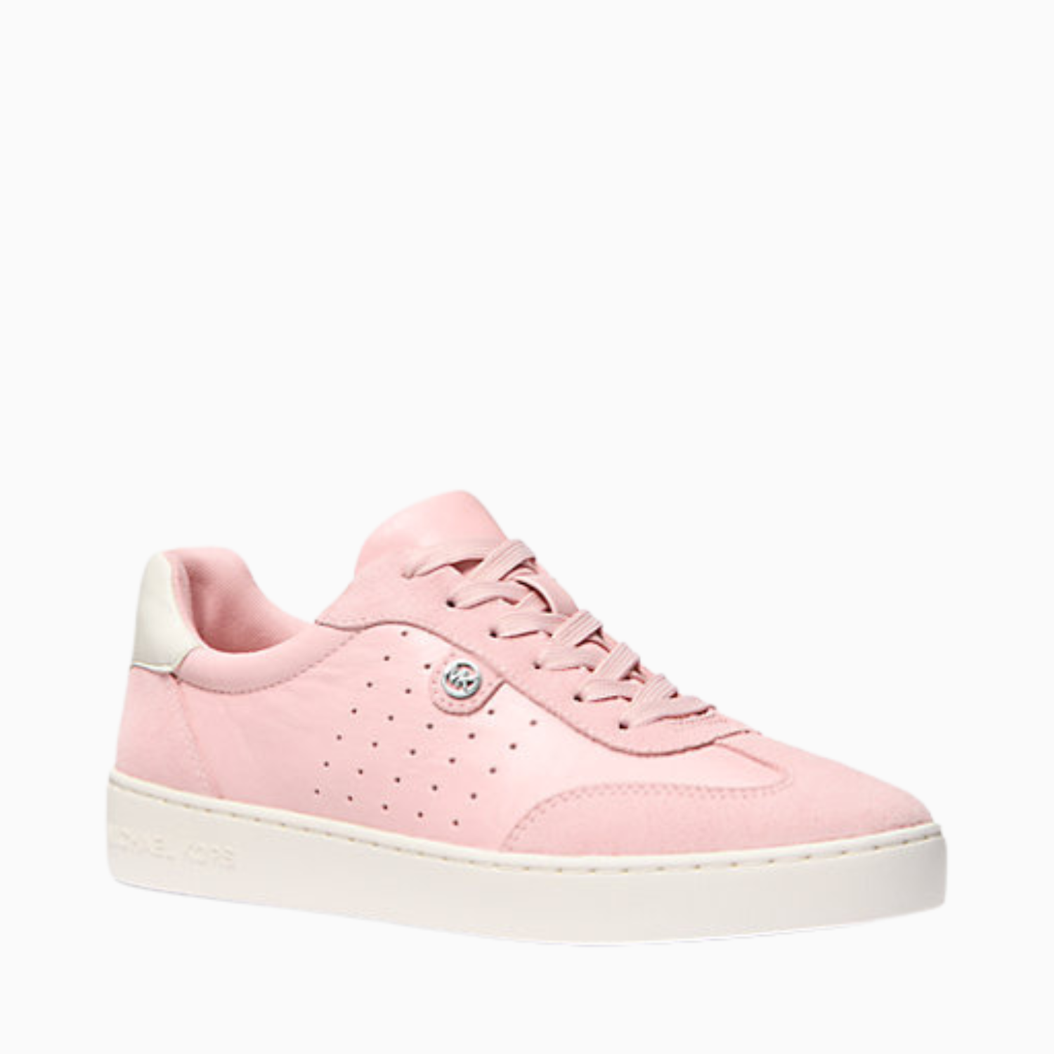 Michael Kors Scotty Leather Sneaker — Smokey Rose