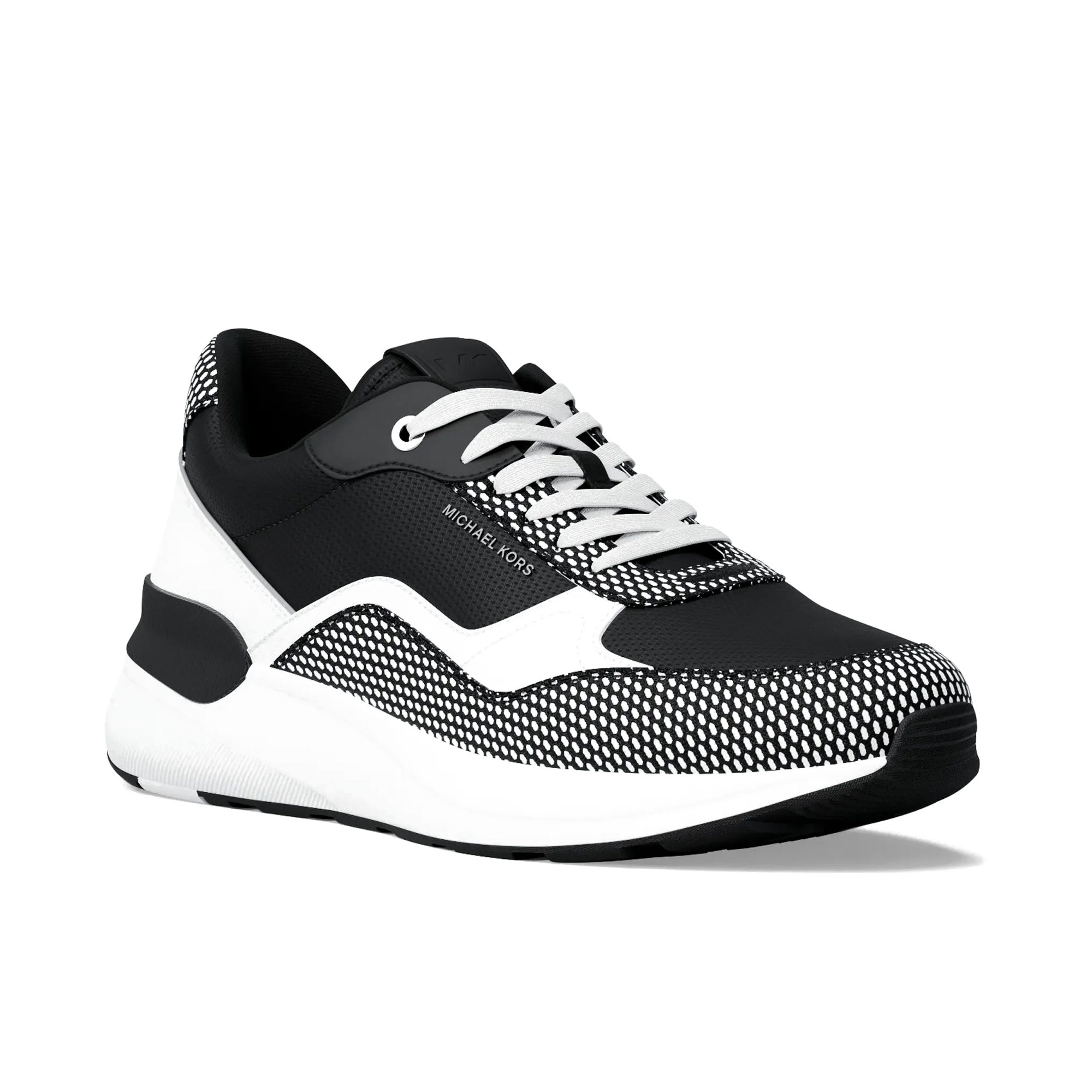 Lavishloft Official Repair Pending Batch 6 Row 138 — Michael Kors Trevor Mixed Media Trainer — image 1