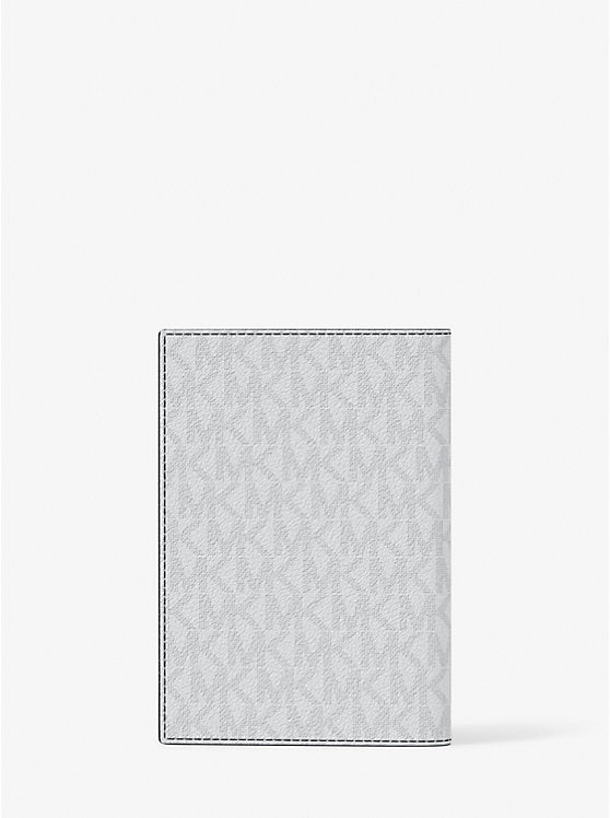 Michael Kris Logo Passport Wallet