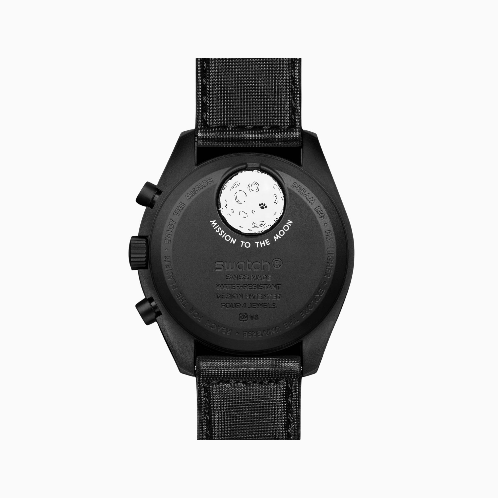 Swatch x Omega Bioceramic MoonSwatch Mission to the Moonphase New Moon — Black SO33B700