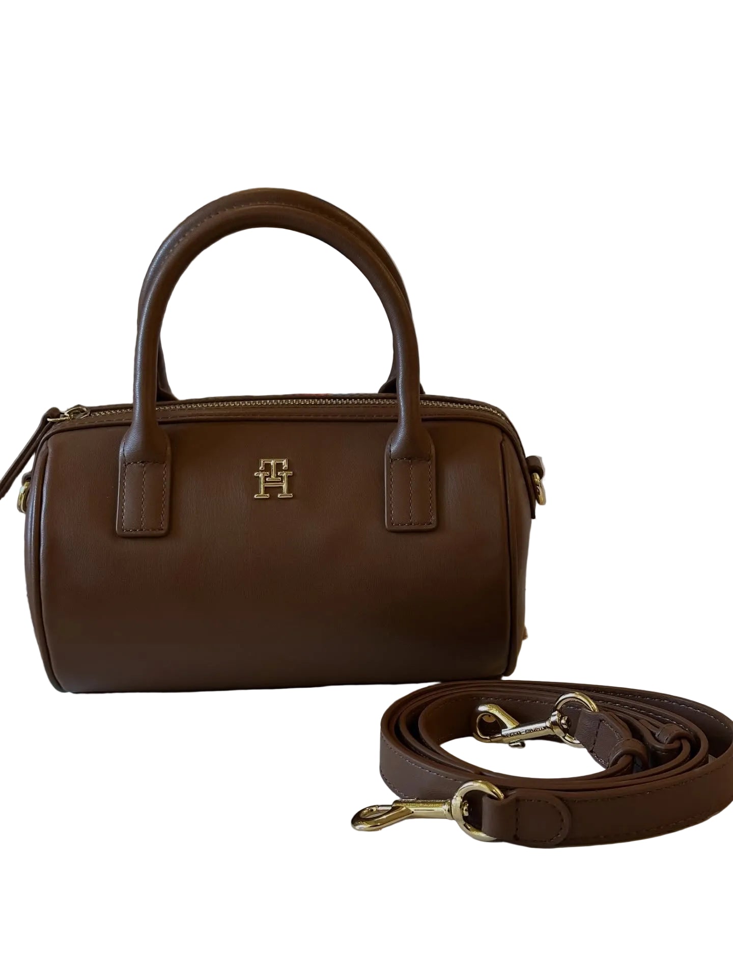 Tommy Hilfiger TH monogram barrel bag