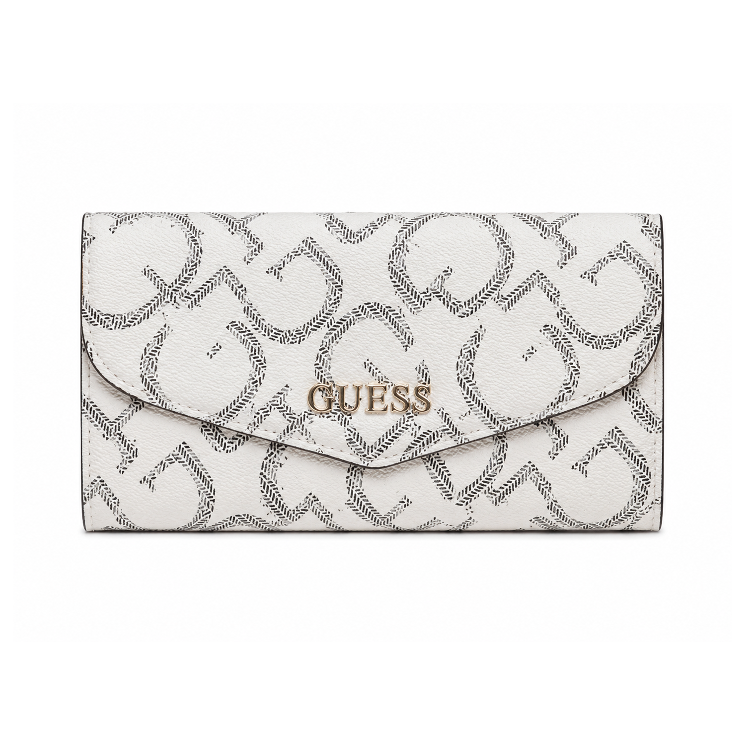 Guess Granby SLG Slim Clutch — White