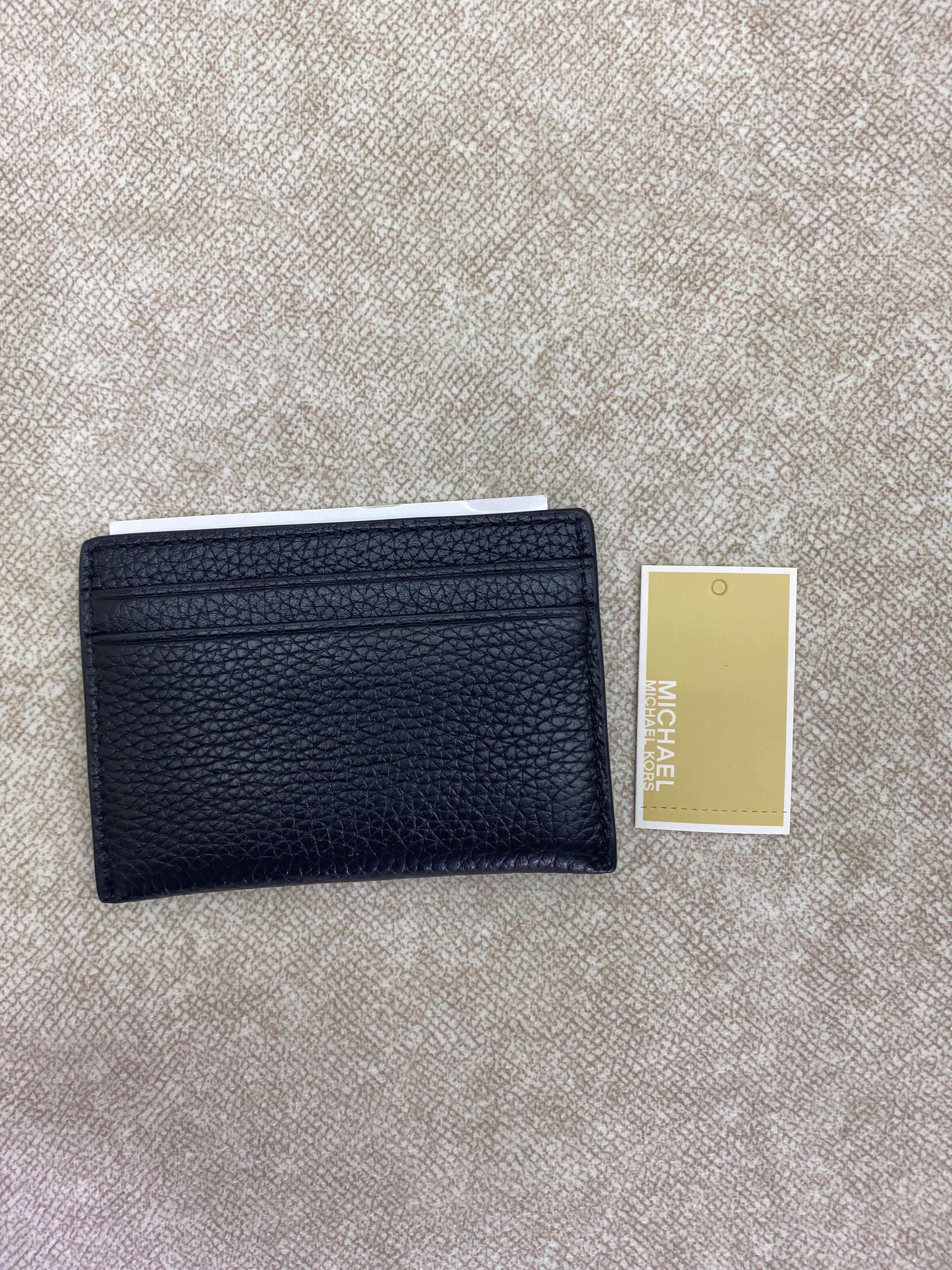 22 Michael Kors Reed Large Card Holder Wallet MK Signature Logo Leather