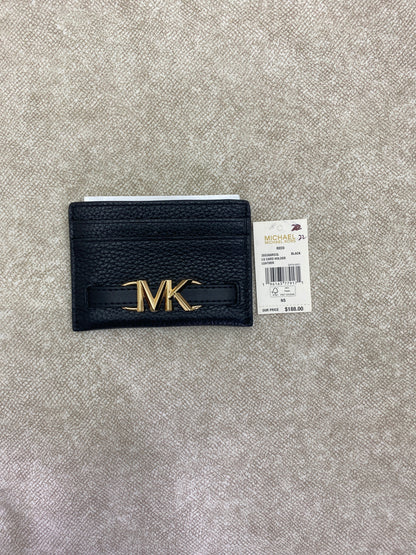 22 Michael Kors Reed Large Card Holder Wallet MK Signature Logo Leather