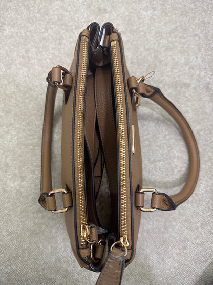 Guess Saddle Tan Doretta Satchel Bag