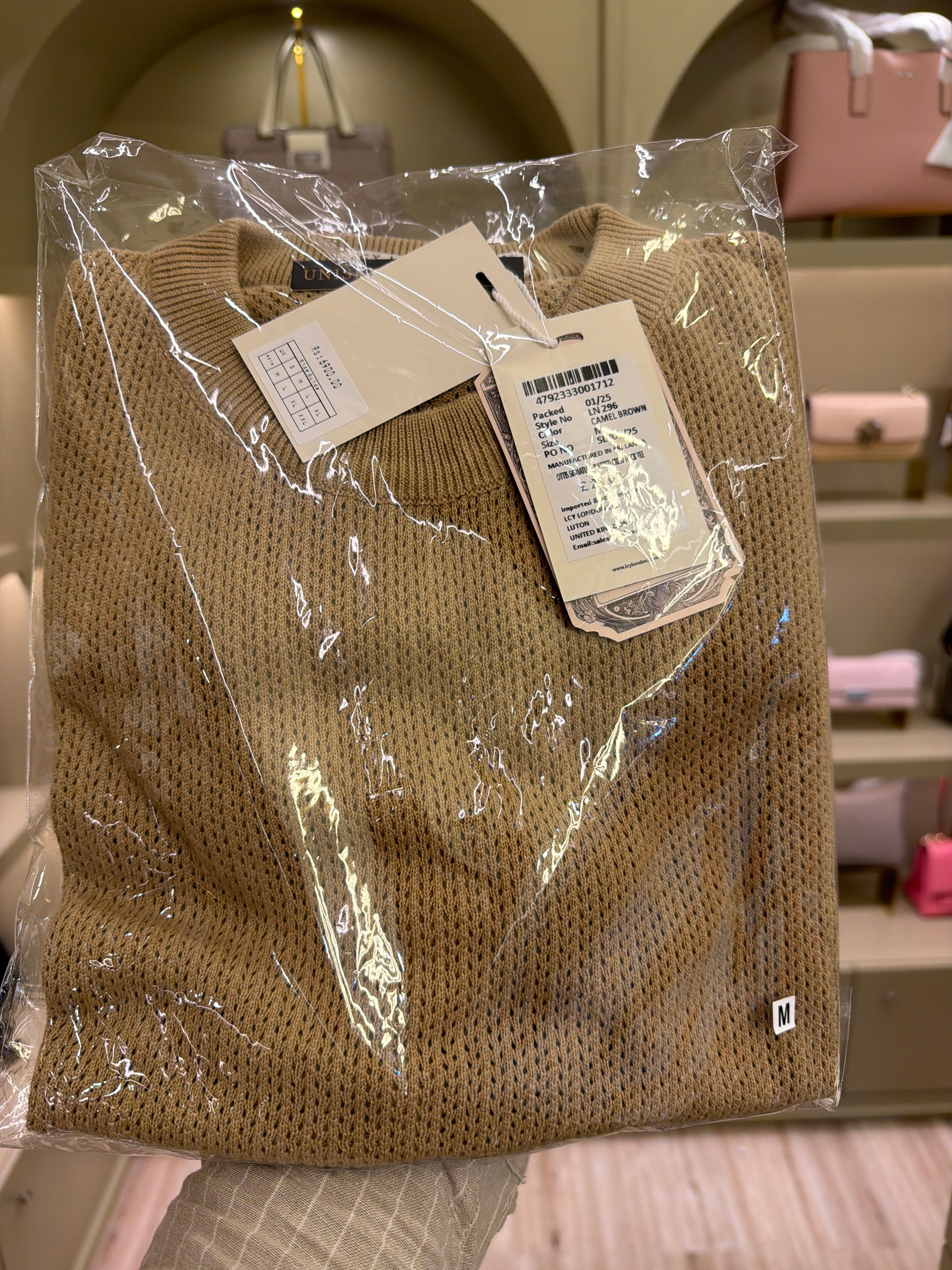 LCY Ottis Signature Knitted Crew Neck Tee