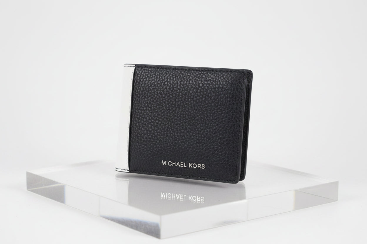 MICHAEL KORS MENS Cooper Pebbled Leather Billfold Wallet