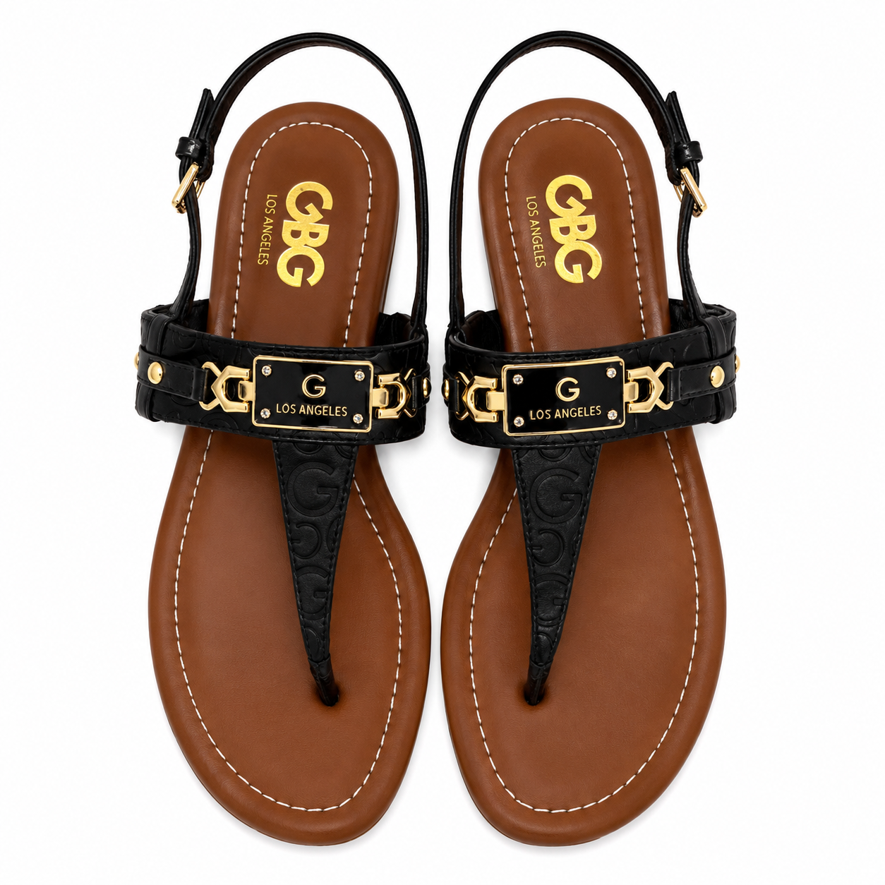 Women's GBG Los Angeles thong sandals