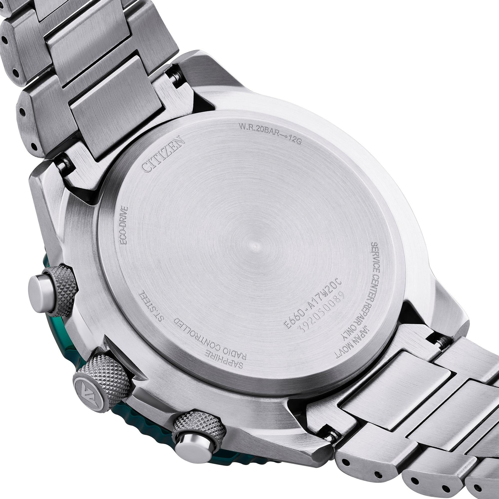 Citizen Promaster Air A.T 43mm Stainless Steel Chronograph Eco-Drive Men’s Watch