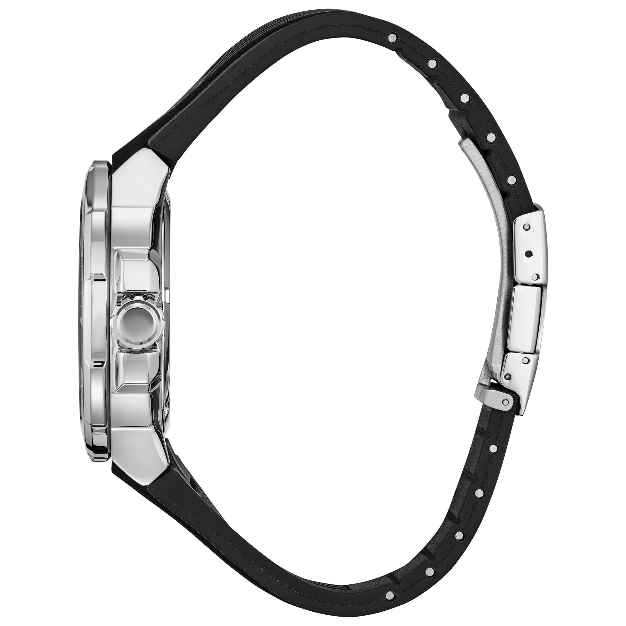 Citizen Men's Eco-Drive Sport Luxury Black Strap Watch - AW1429-00E