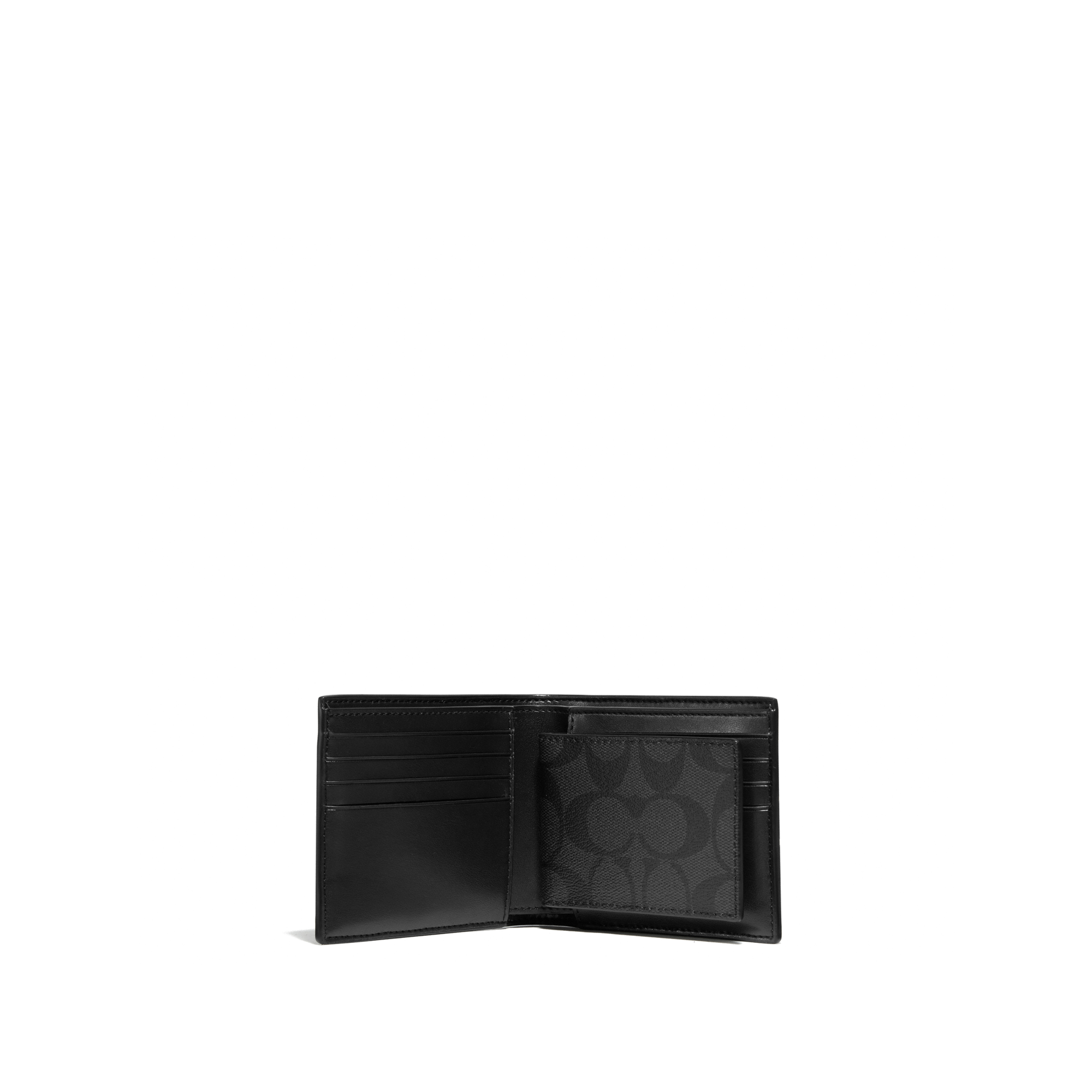 Lavishloft Official Repair Batch 2 Row 37 — Coach 3 In 1 Wallet In Signature Canvas With Varsity Stripe Charcoal Denim Chalk 3008 — image 2