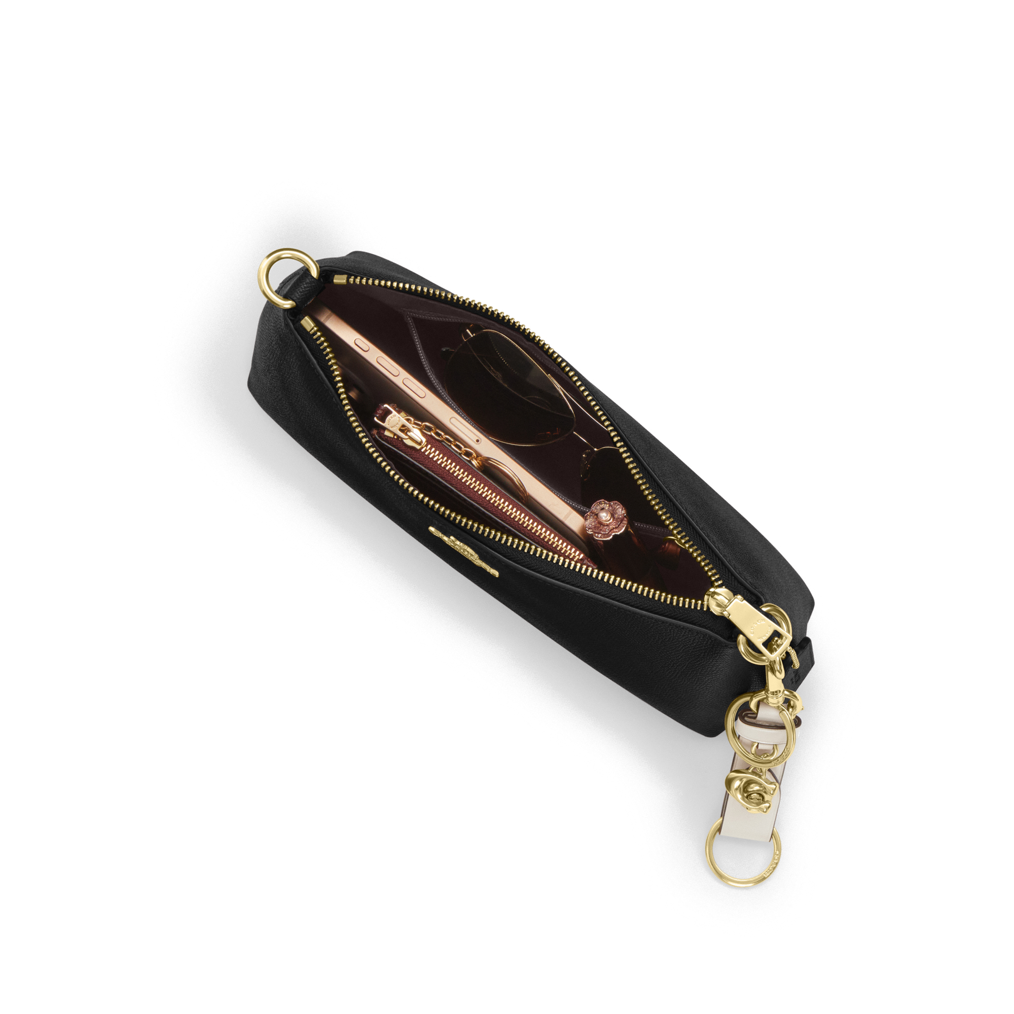 Lavishloft Source Repair Row 19 — Coach Charlotte Shoulder Bag Gold Black CCO18 — image 3