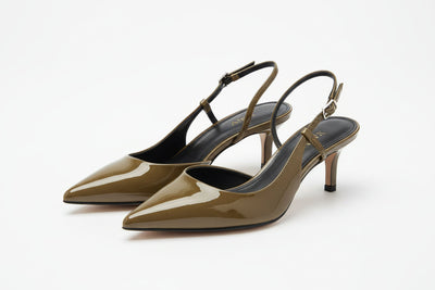 Zara HEELED SHOES WITH ANKLE STRAP