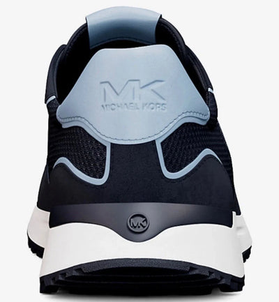 Michael Kors Dax Leather Slip-On Sneaker — Navy