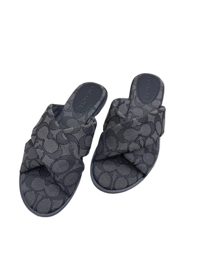 Coach Link Criss Cross Slides