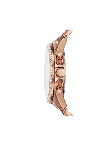 Fossil BQ3377 Modern Courier Chronograph Rose-Gold-Tone Stainless Steel Watch