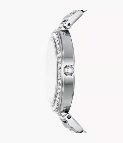 Fossil Karli Three-Hand Silver-Tone Watch