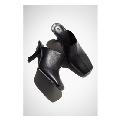 Lavishloft Official Repair Pending Batch 15 Row 105 — H And M Leather Heeled Mules — image 1