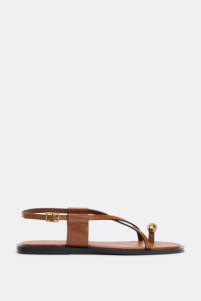 Zara flat strappy sandals