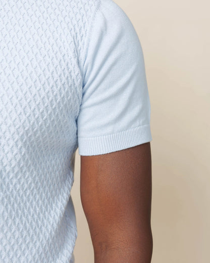 LCY Diamond Weave Heritage Polo - Buttoned Edition
