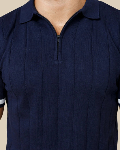 LCY Legacy Wide Rib Knitted Polo