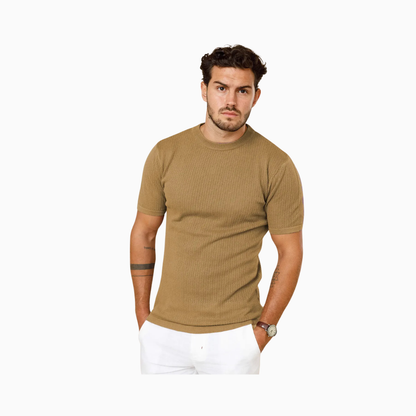 LCY Ottis Signature Knitted Crew Neck Tee