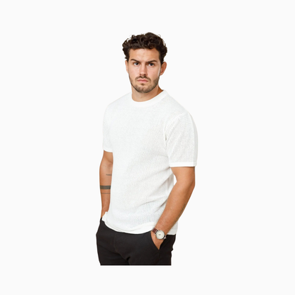 LCY Ottis Signature Knitted Crew Neck Tee