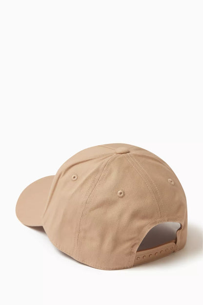 Logo Baseball Cap in Cotton Twill