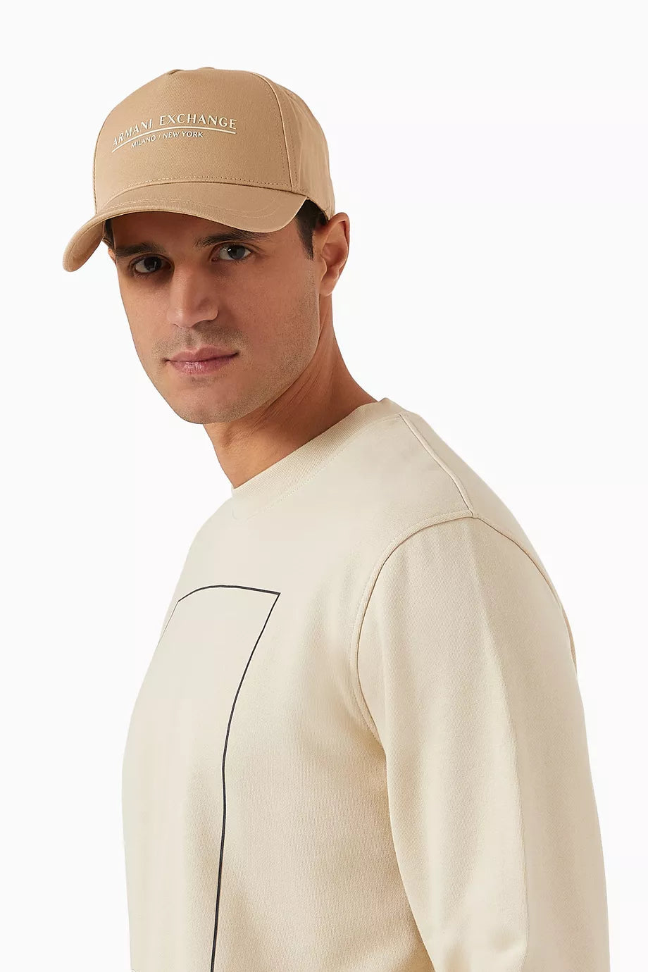 Logo Baseball Cap in Cotton Twill